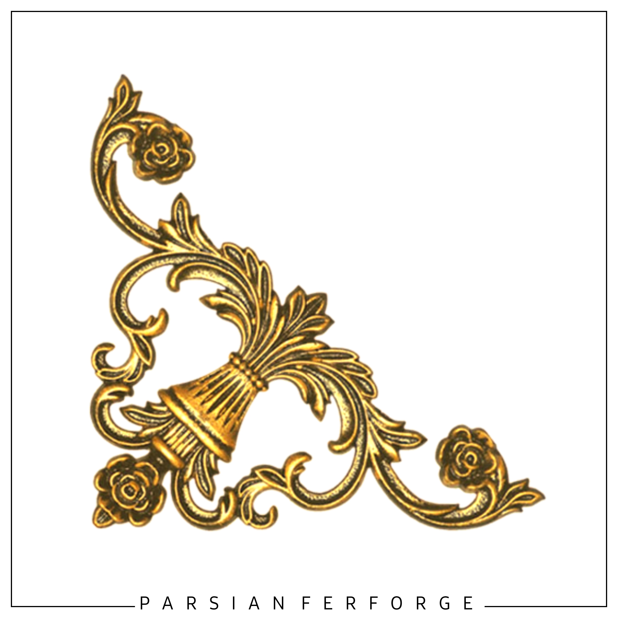 قطعه چدنی گوشه بزرگ