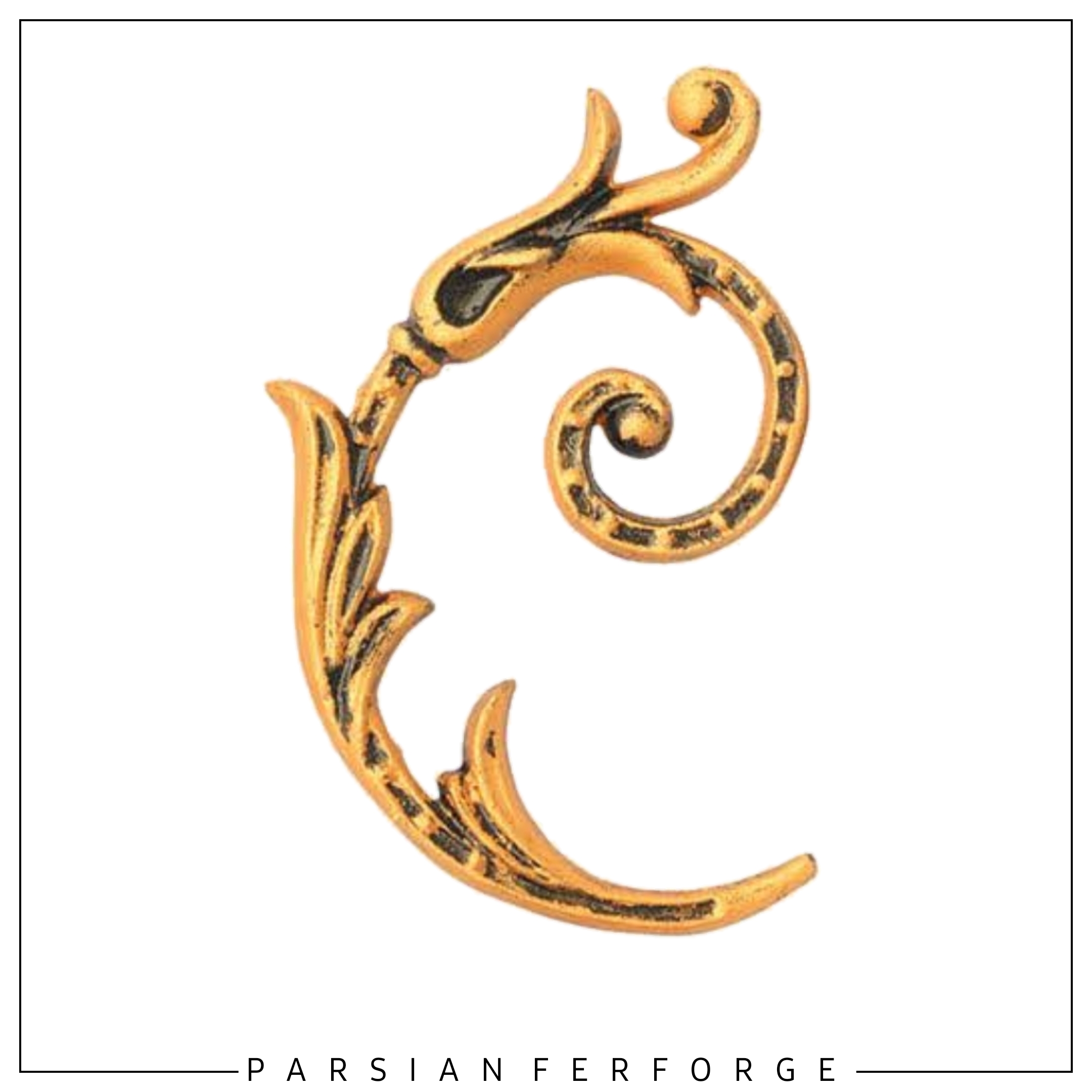قطعه چدنی گلایول چپ ۲۲×۱۳.۵