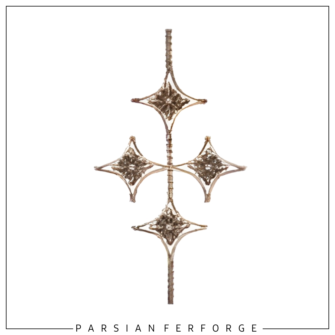 گلنرده آهنی ۷۵×۳۸