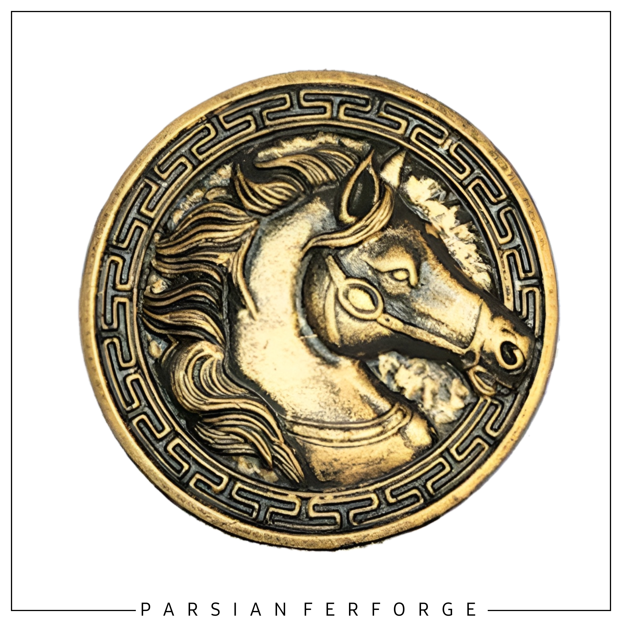 دایره چدن اسب بزرگ (چپ)