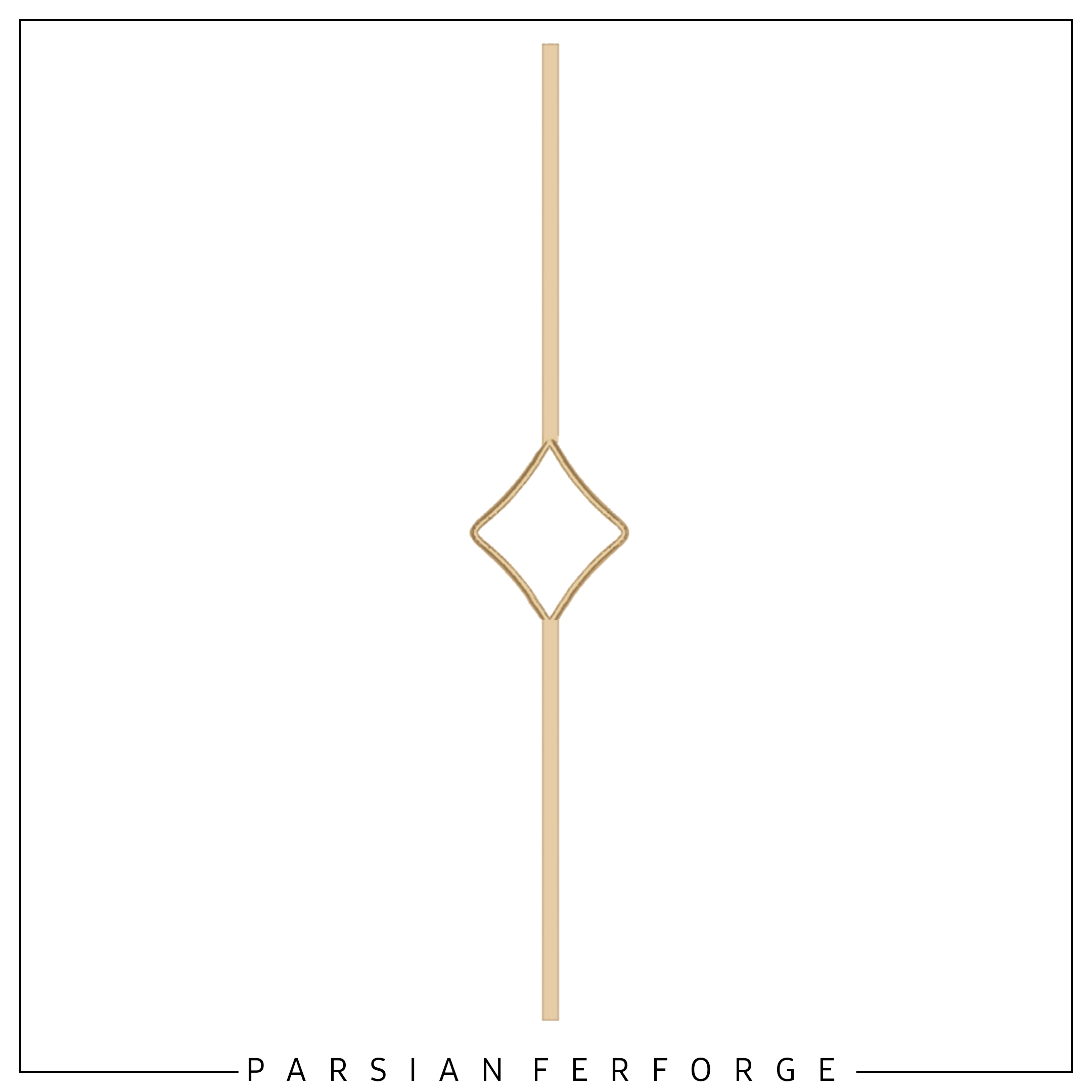 تیرک مینیمال تک لوزی ۷۵