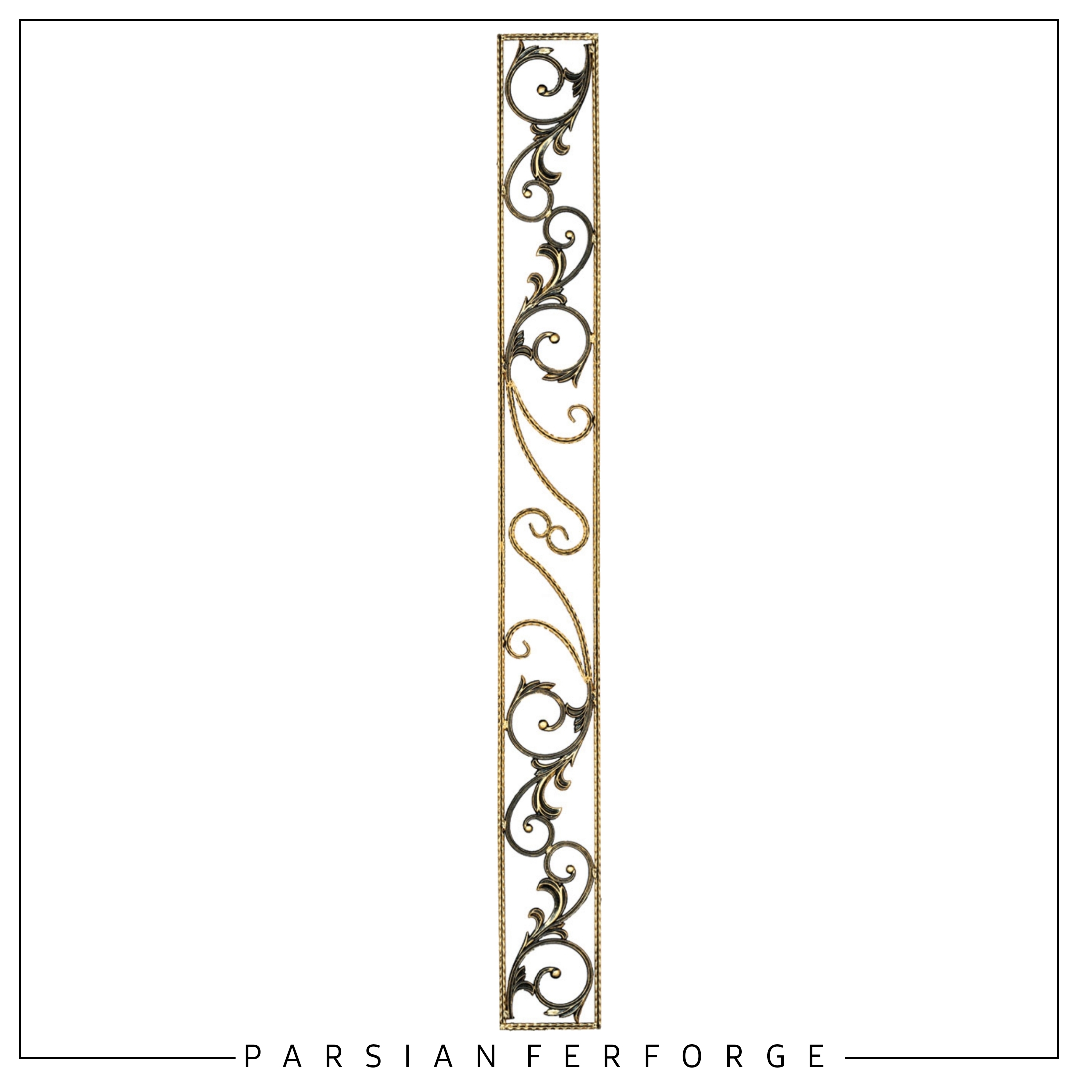 حاشیه گل آرا ۱۶۰×۲۰