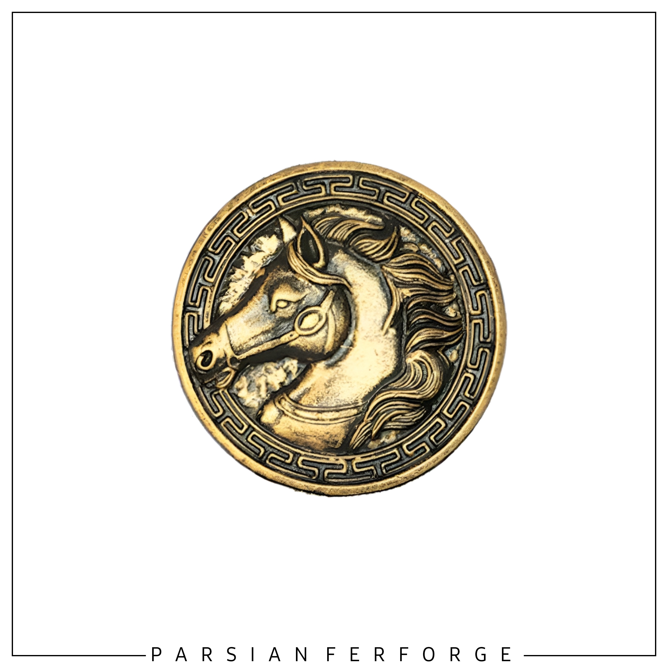 دایره چدن اسب کوچک (راست)