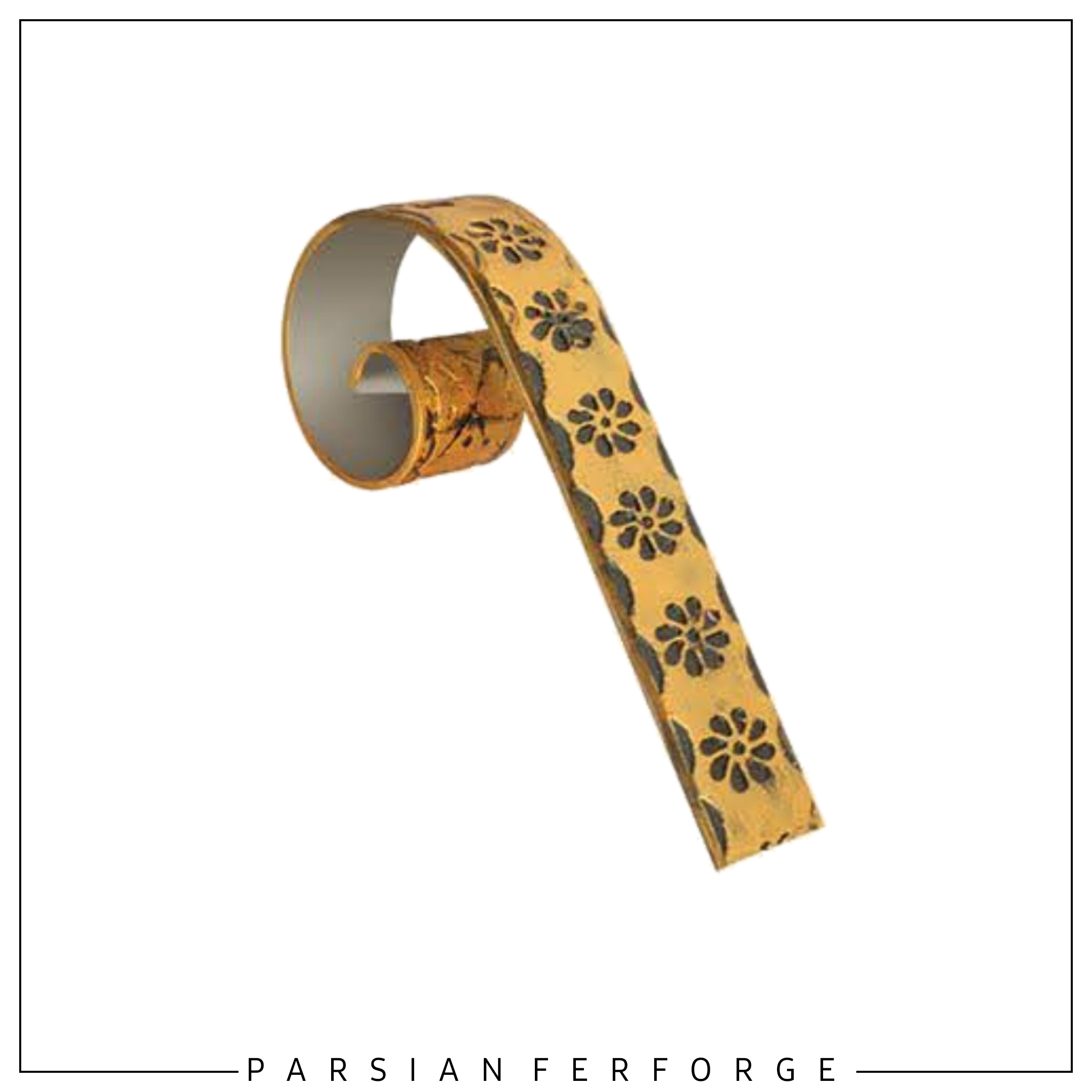 فر پایین دماغه طرح گل