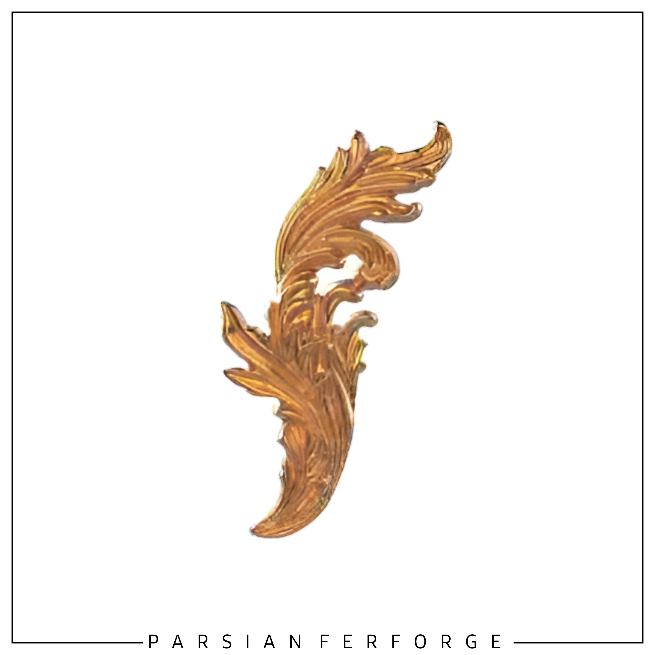 قطعه چدنی برگ ۲۳.۵×۹
