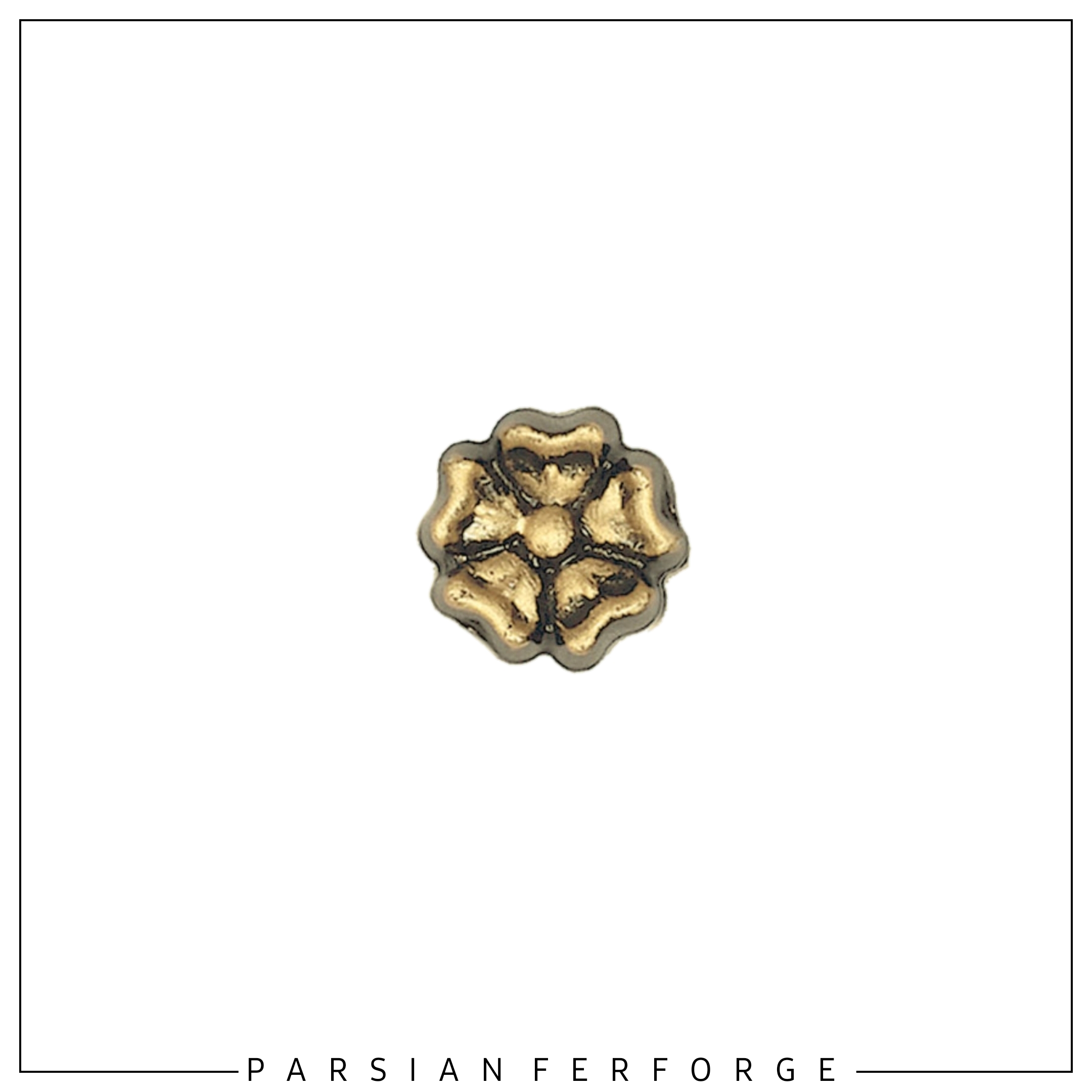 قطعه چدنی شکوفه ۳×۳