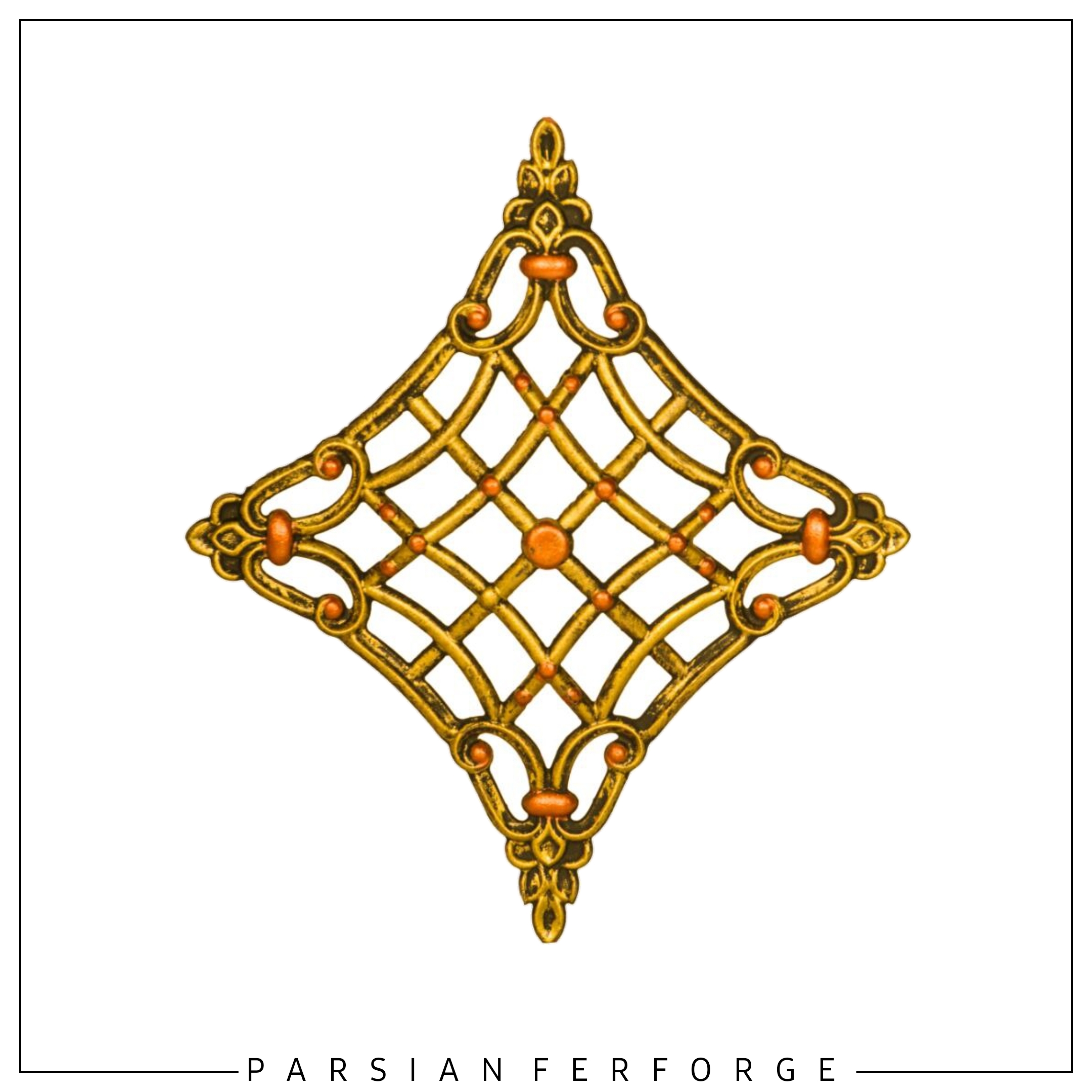 قطعه چدنی الماس متوسط