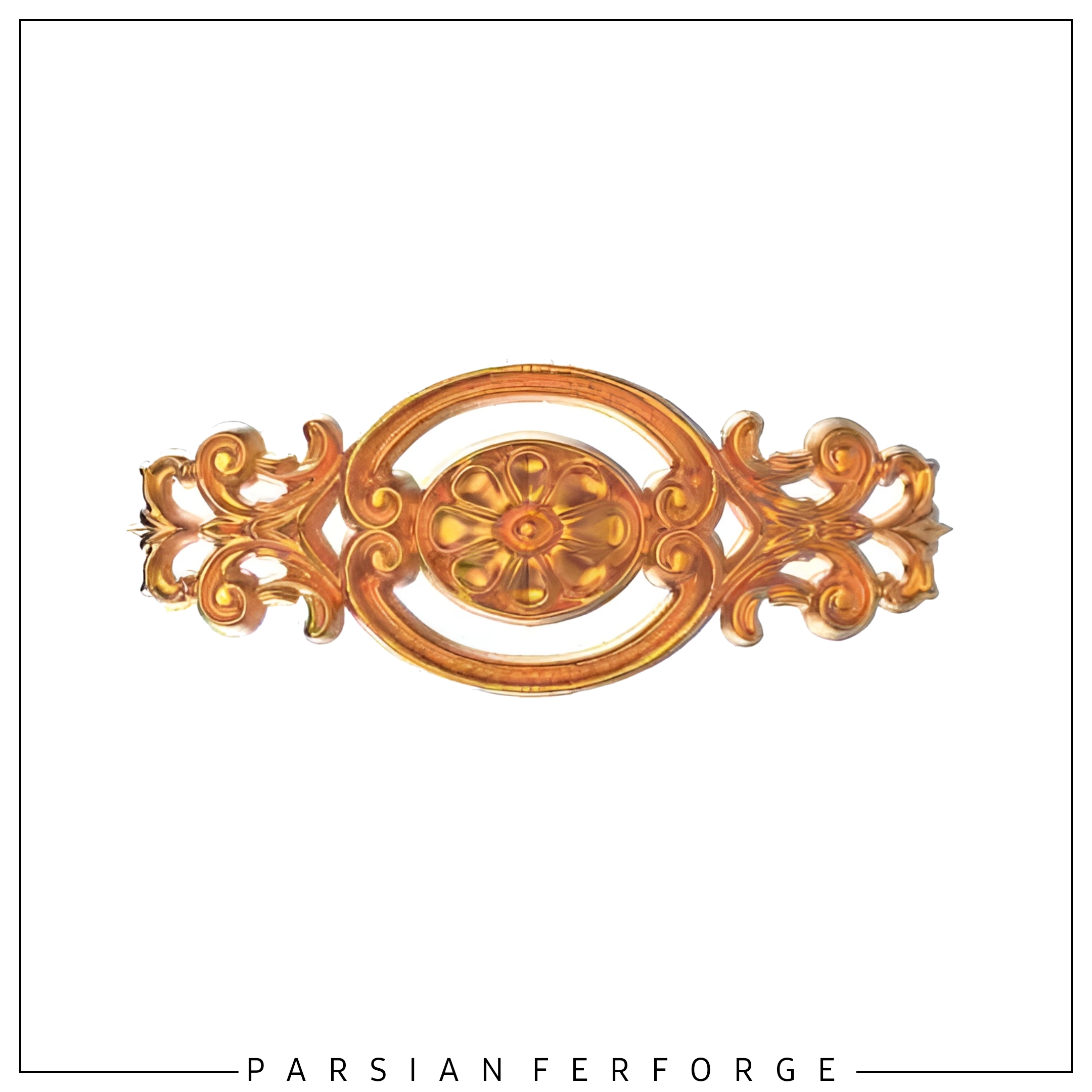 قطعه چدنی کتیبه ۲۵×۱۰