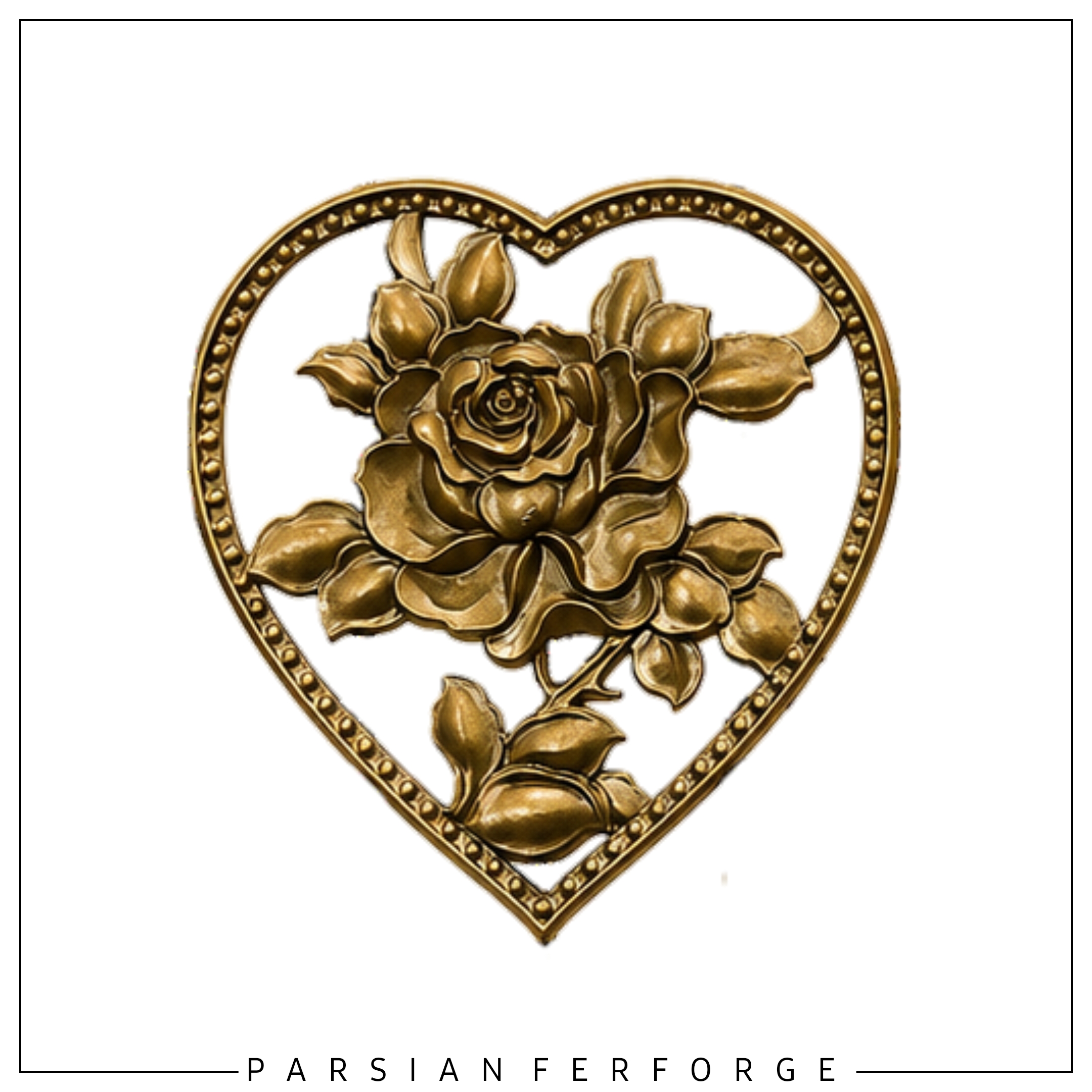قطعه چدنی قلب