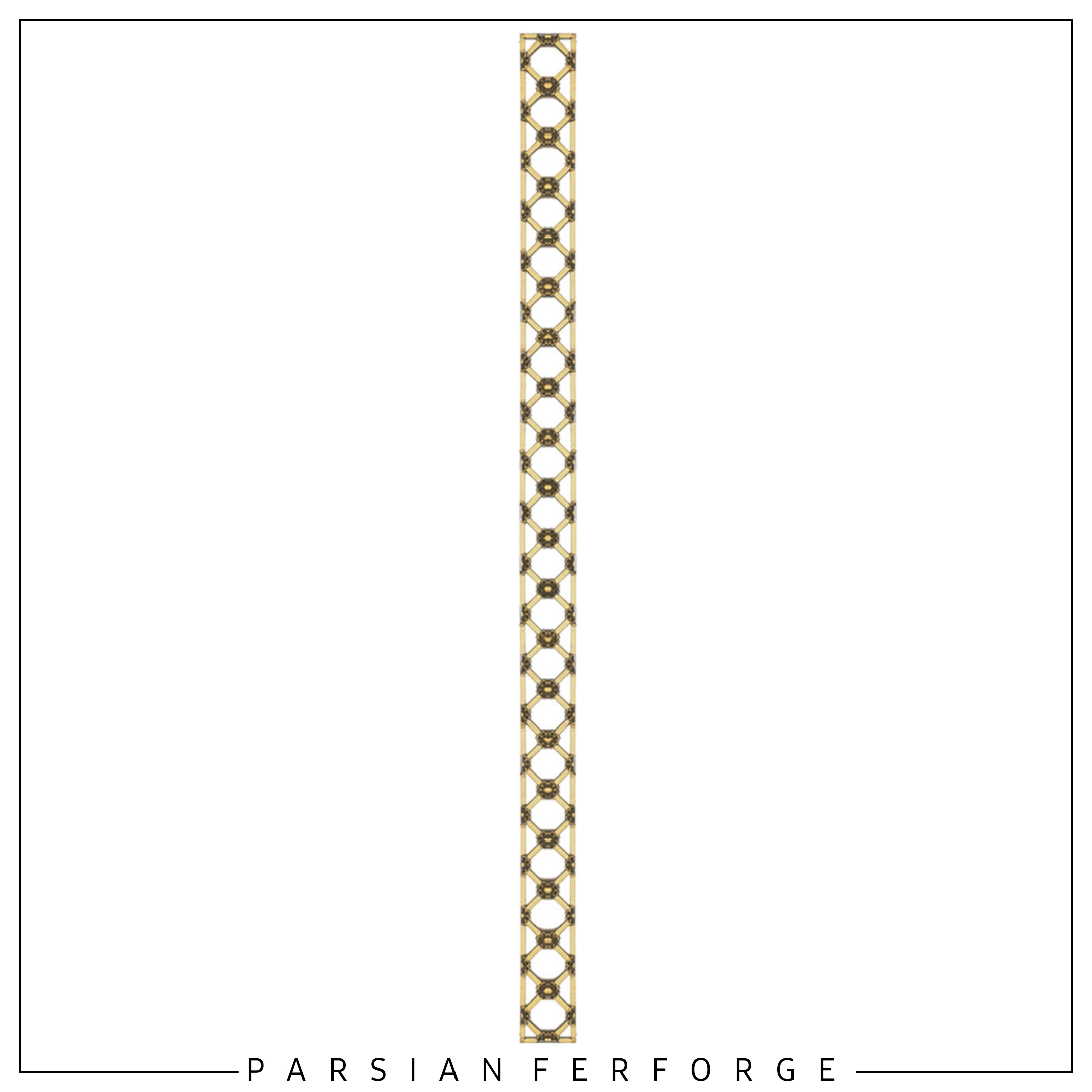 حاشیه مشبک ۱۲×۲۰۰