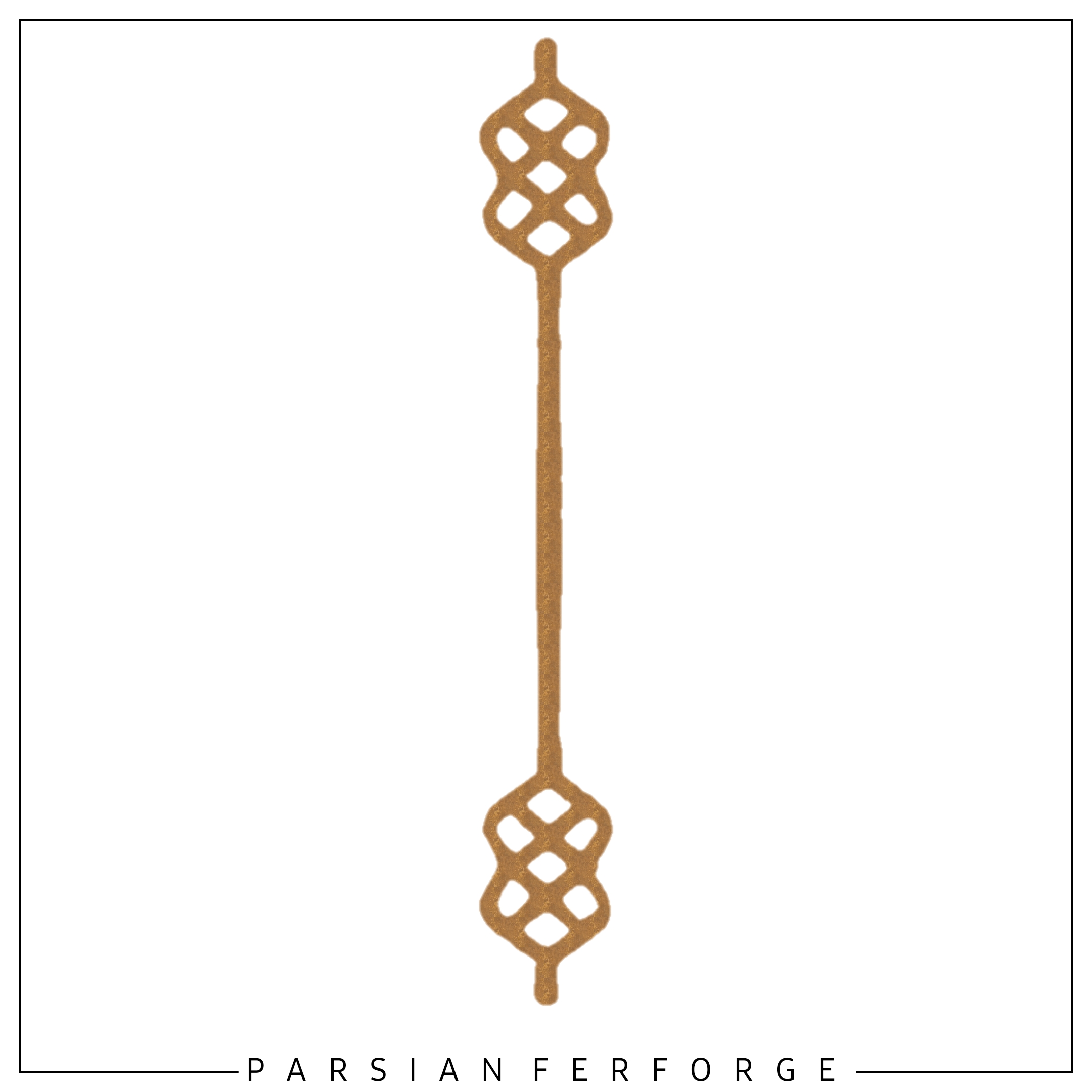 گلنرده آهنی ۷۵×۱۰