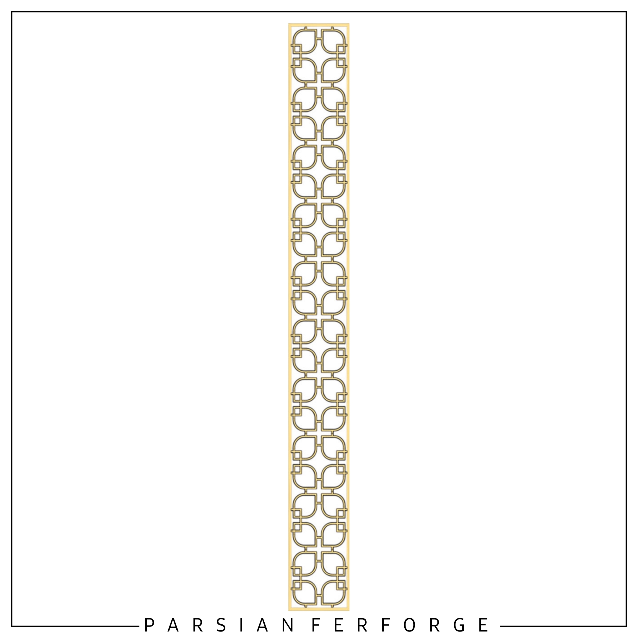 حاشیه هندسی ۲۲×۲۰۰