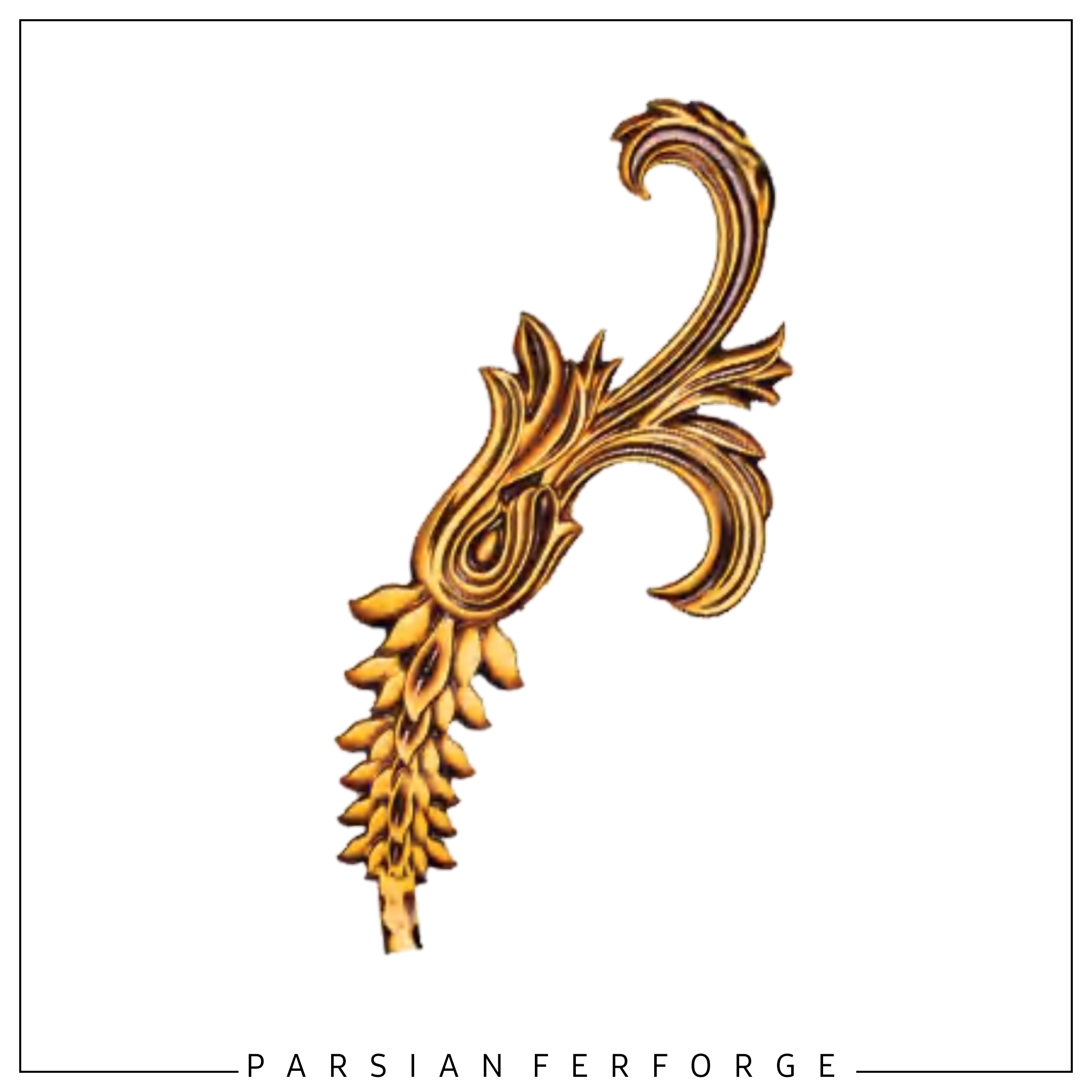 قطعه چدنی گل پیچک