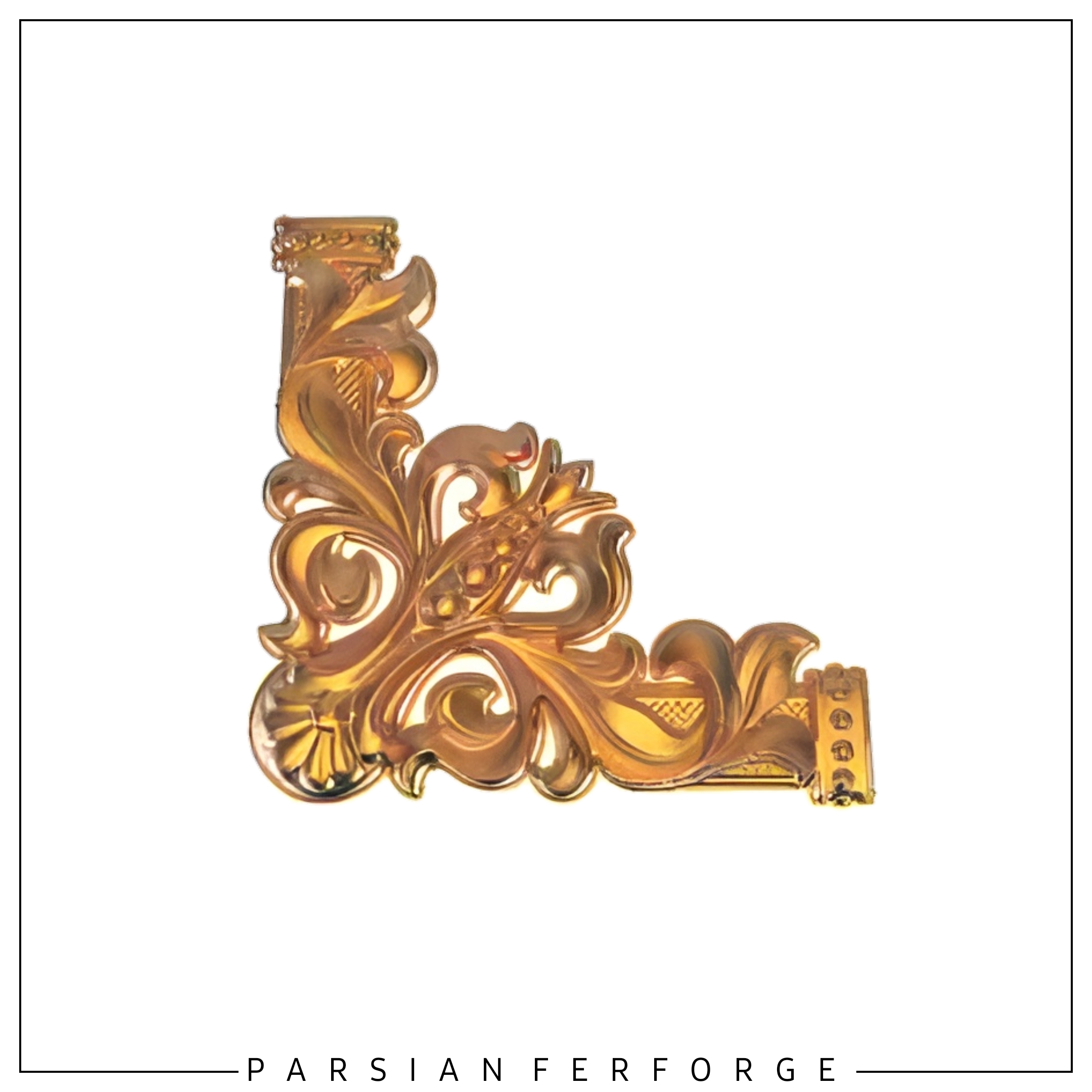 حاشیه چدنی ۲۰×۲۰