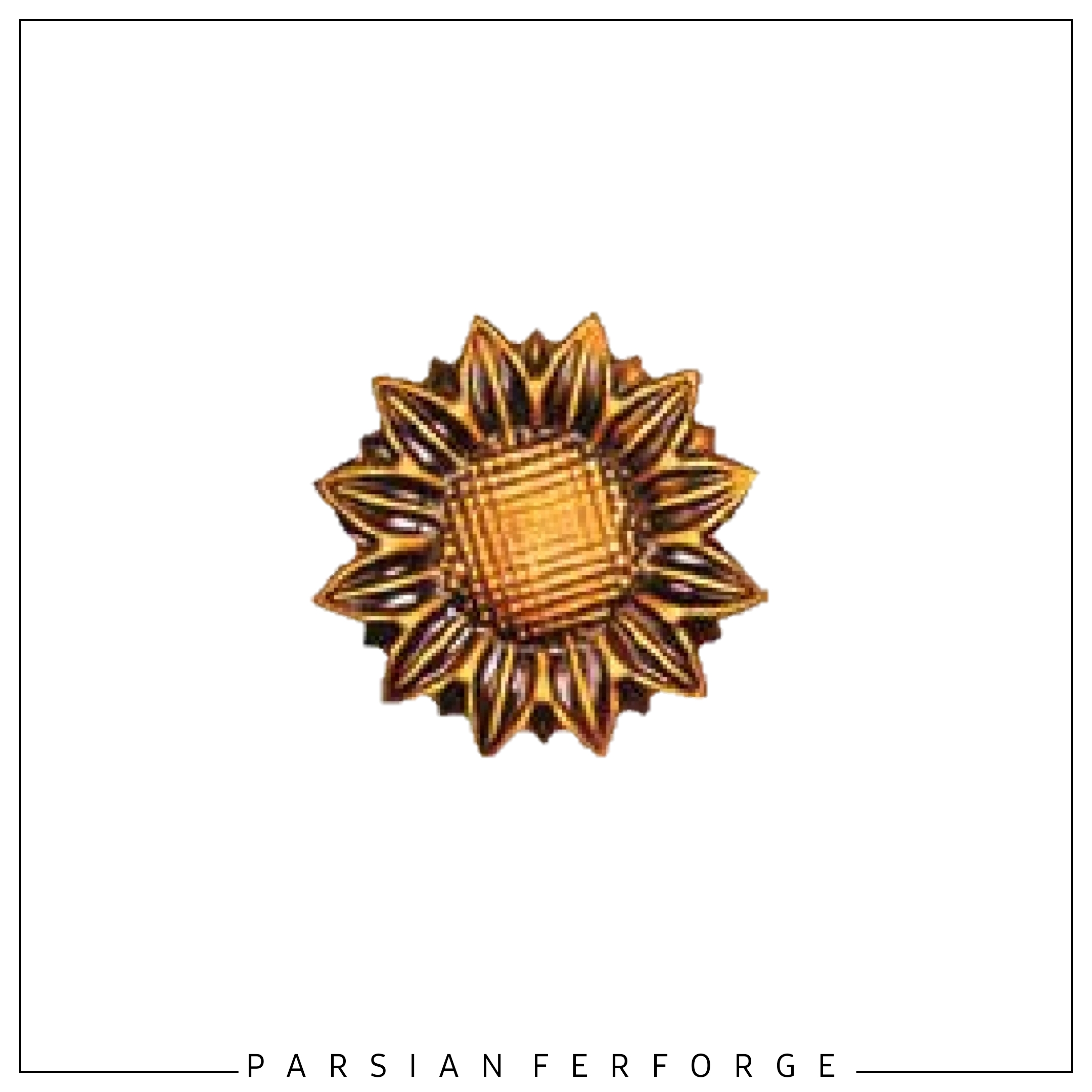 قطعه چدنی آفتابگردان کوچک