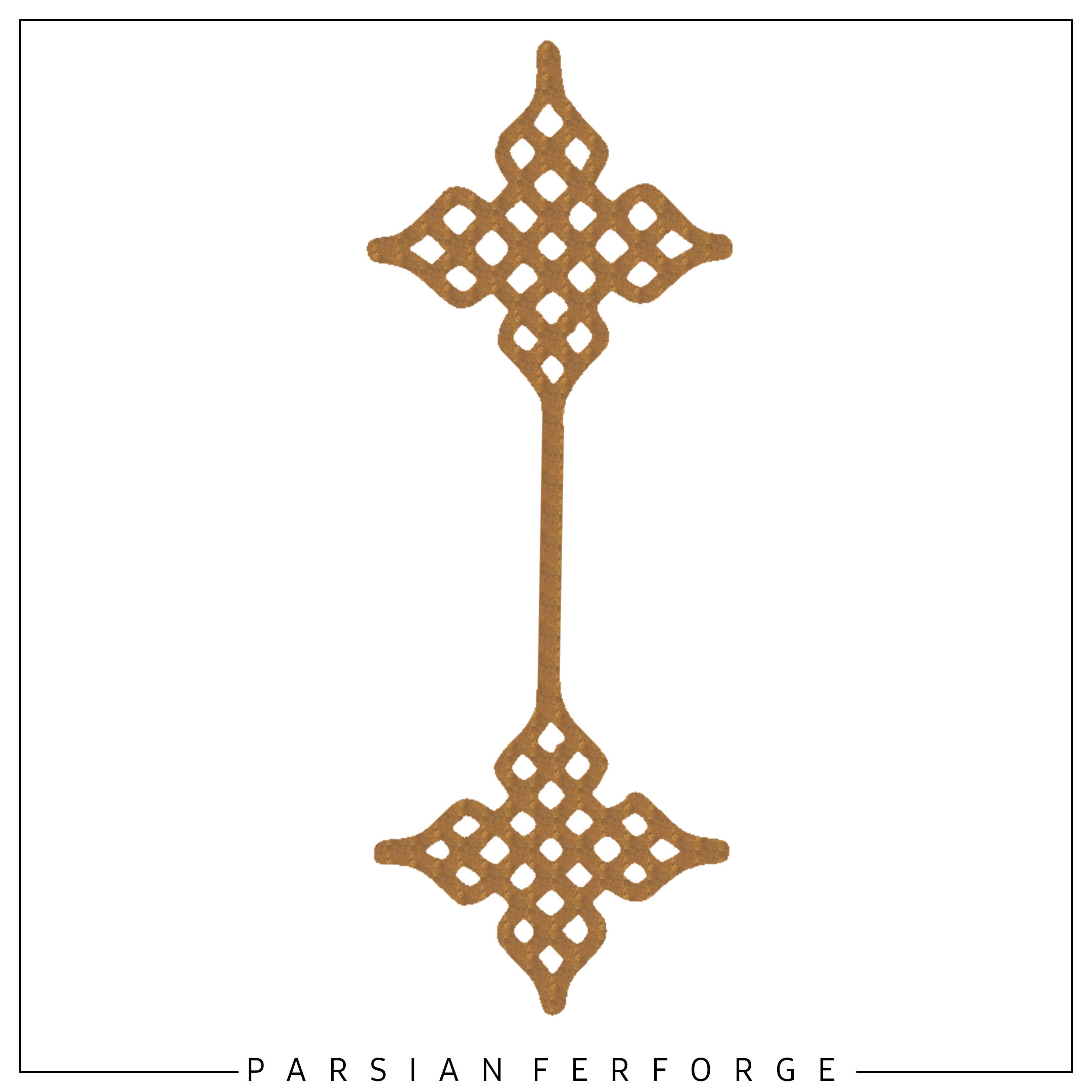 گلنرده آهنی ۷۵×۳۰