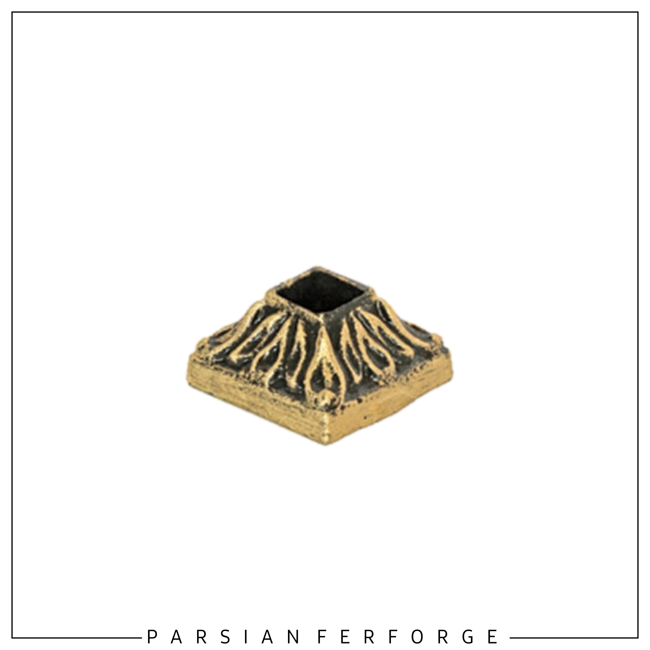 واسطه مادگی پایه نرده ۱۶mm