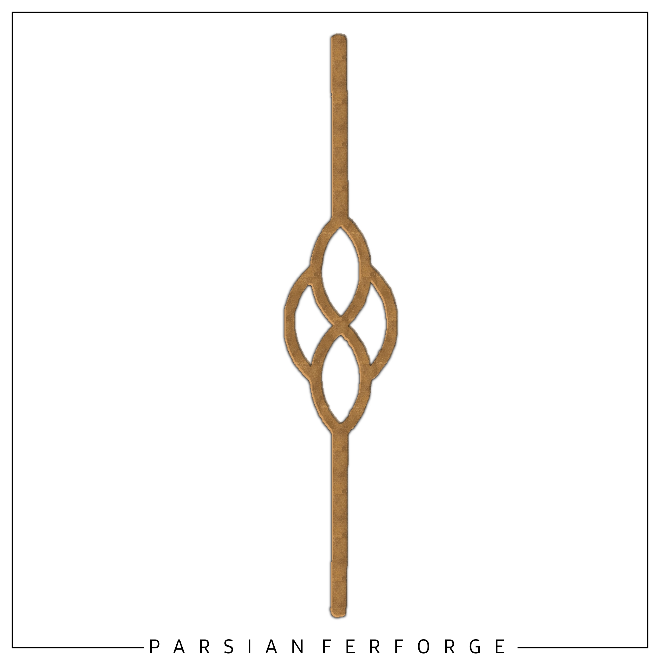 گلنرده آهنی ۷۵×۱۵