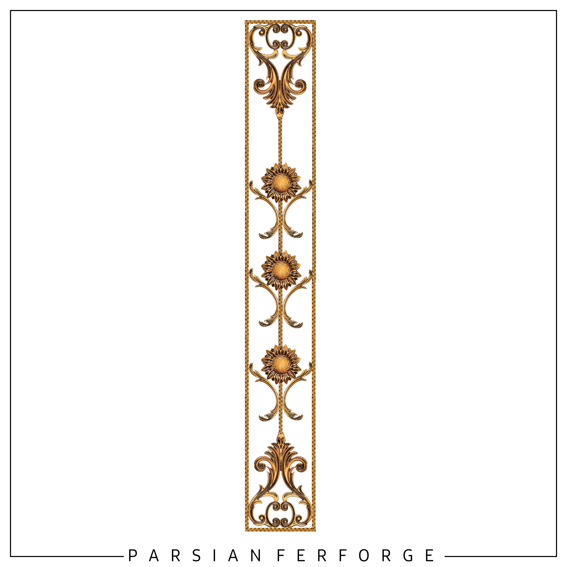 حاشیه آفتابگردان ۱۶۰×۲۳.۵