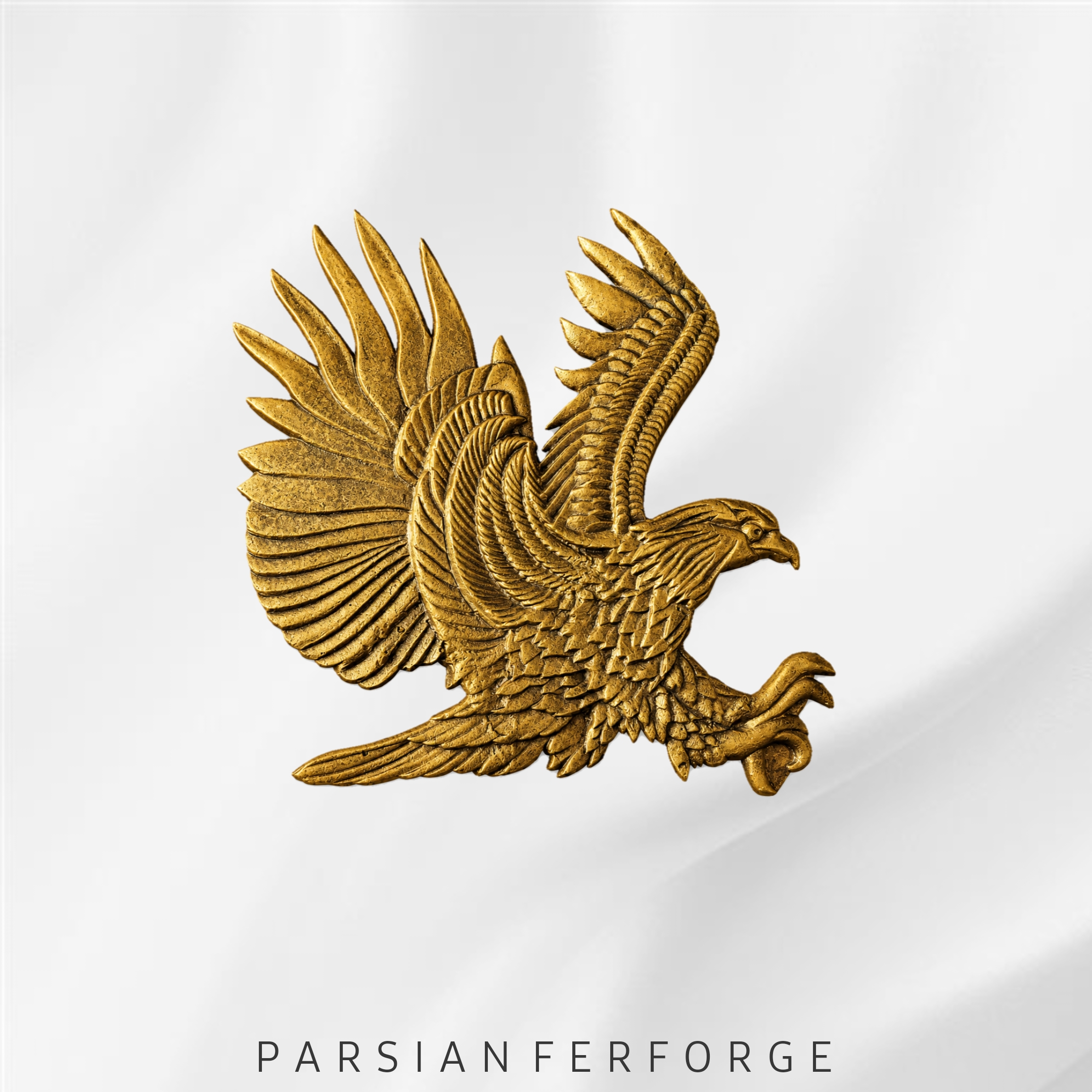 قطعه چدنی عقاب چپ