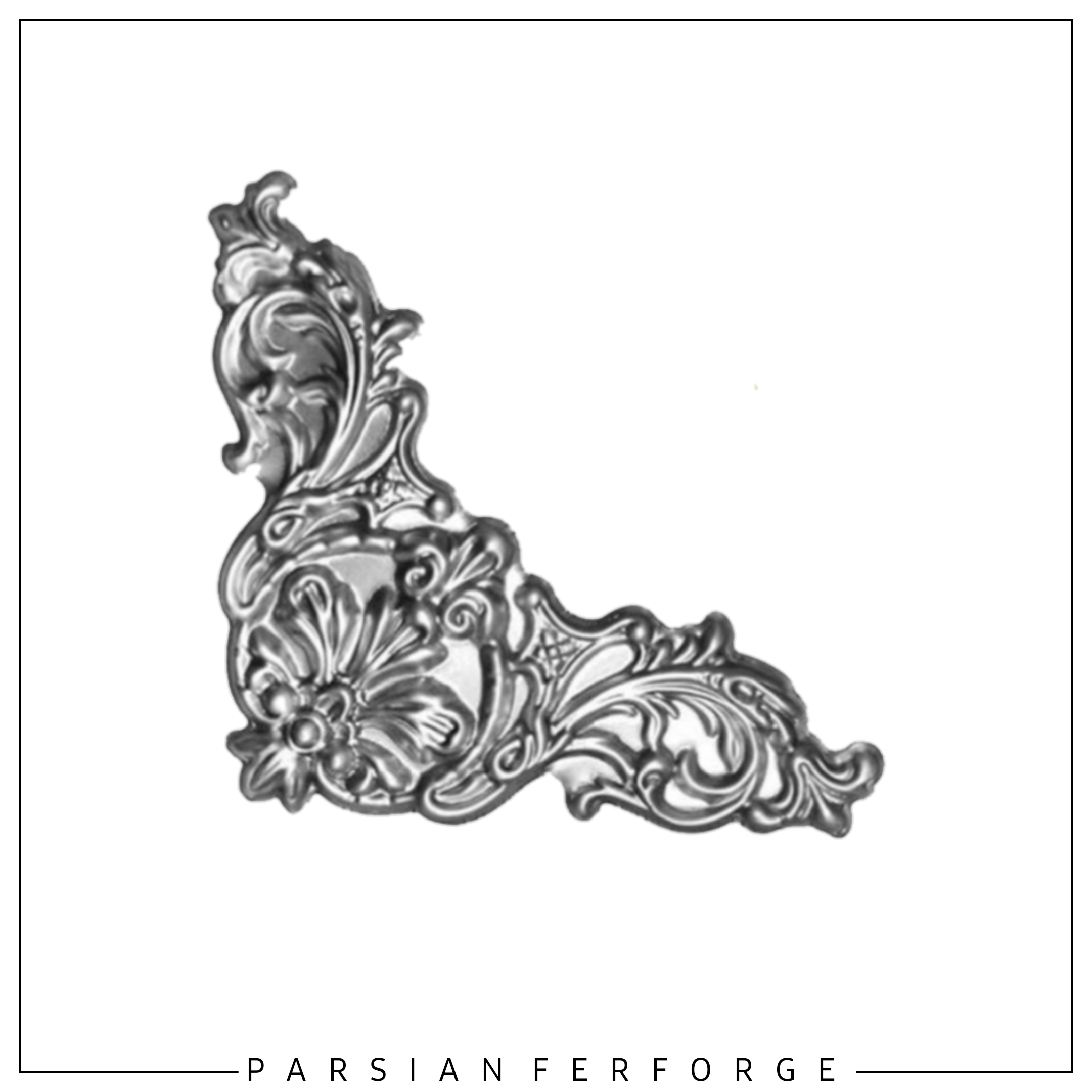 قطعه ورقی حاشیه ۴۰×۴۰