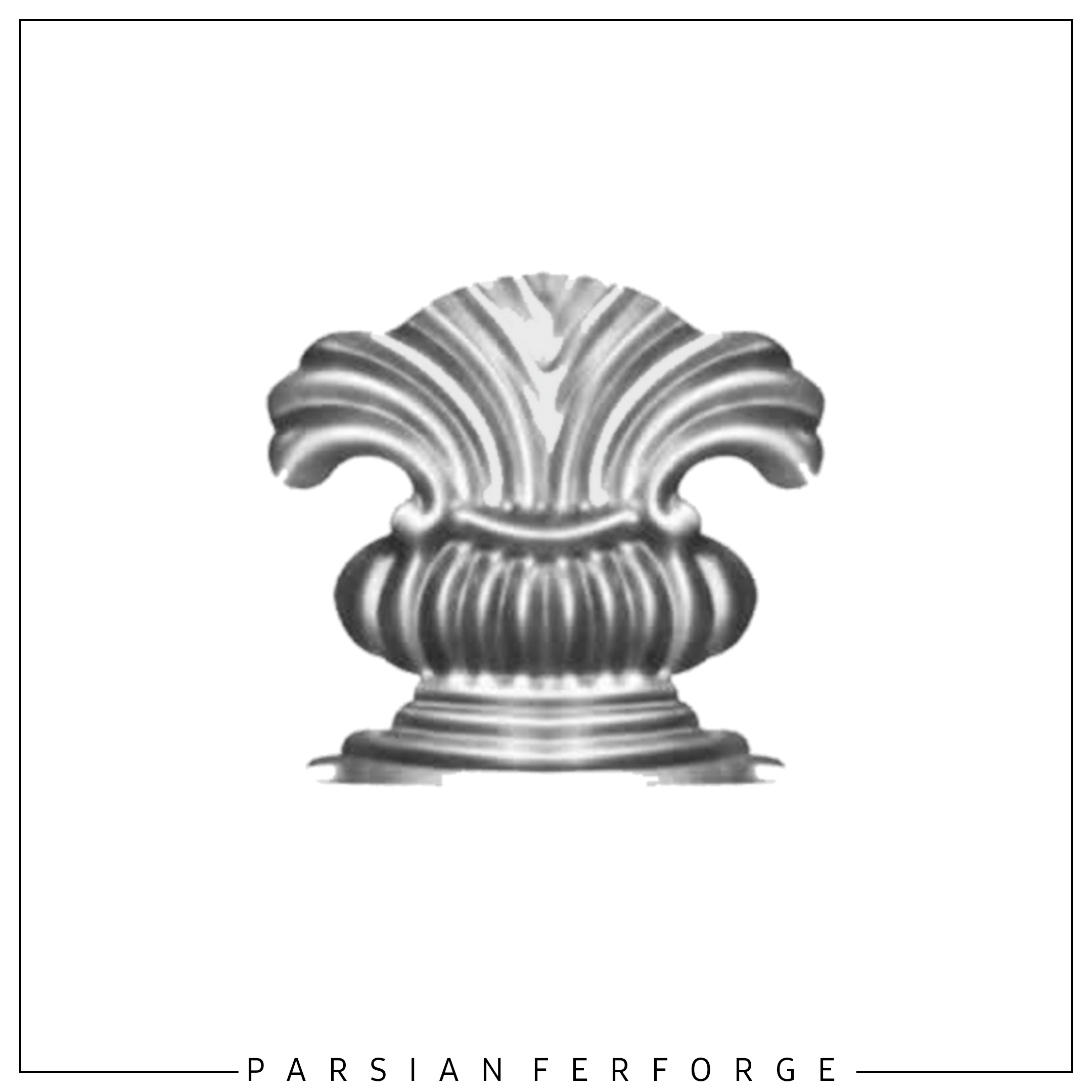 قطعه ورقی گلدان ۱۶×۱۵