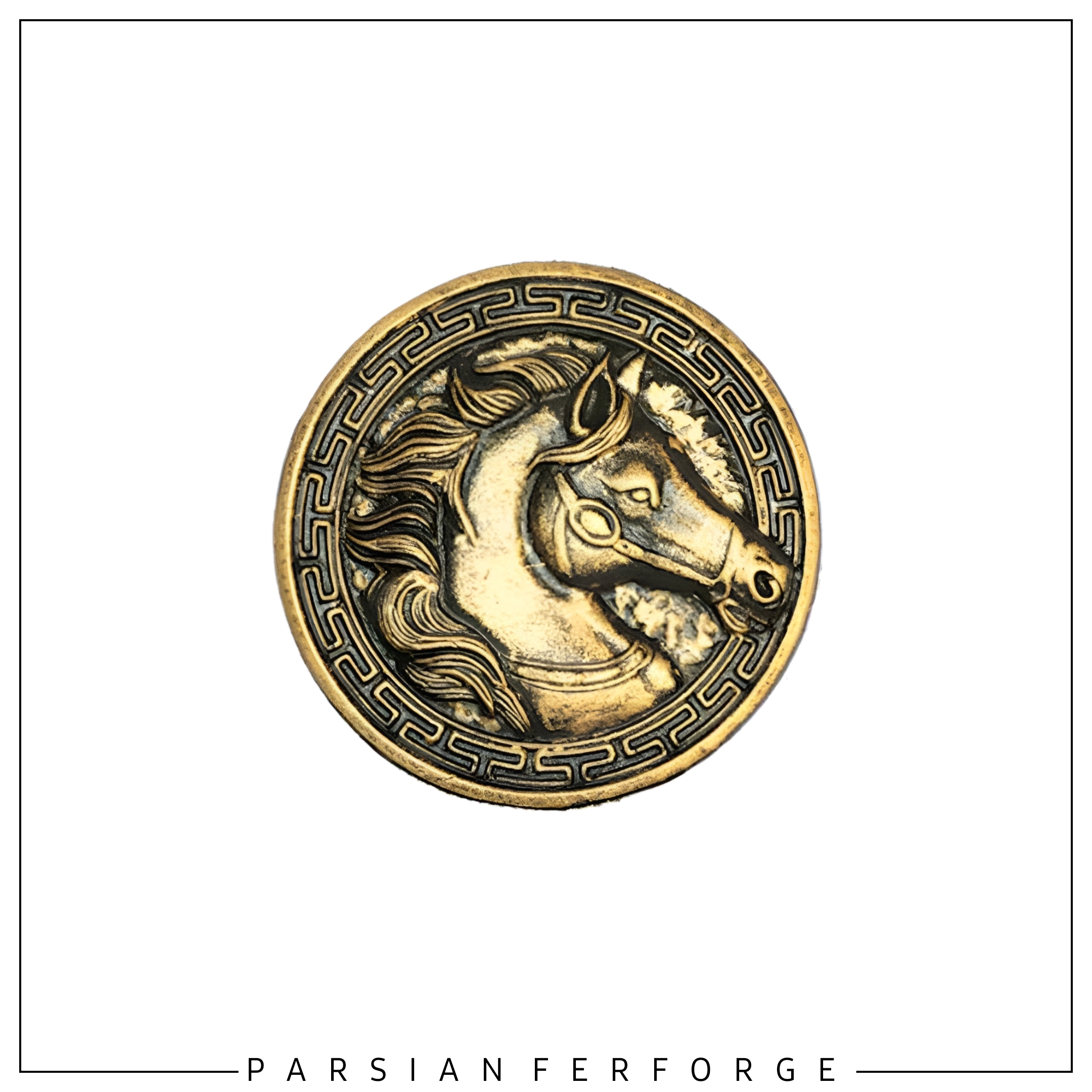 دایره چدن اسب کوچک (چپ)