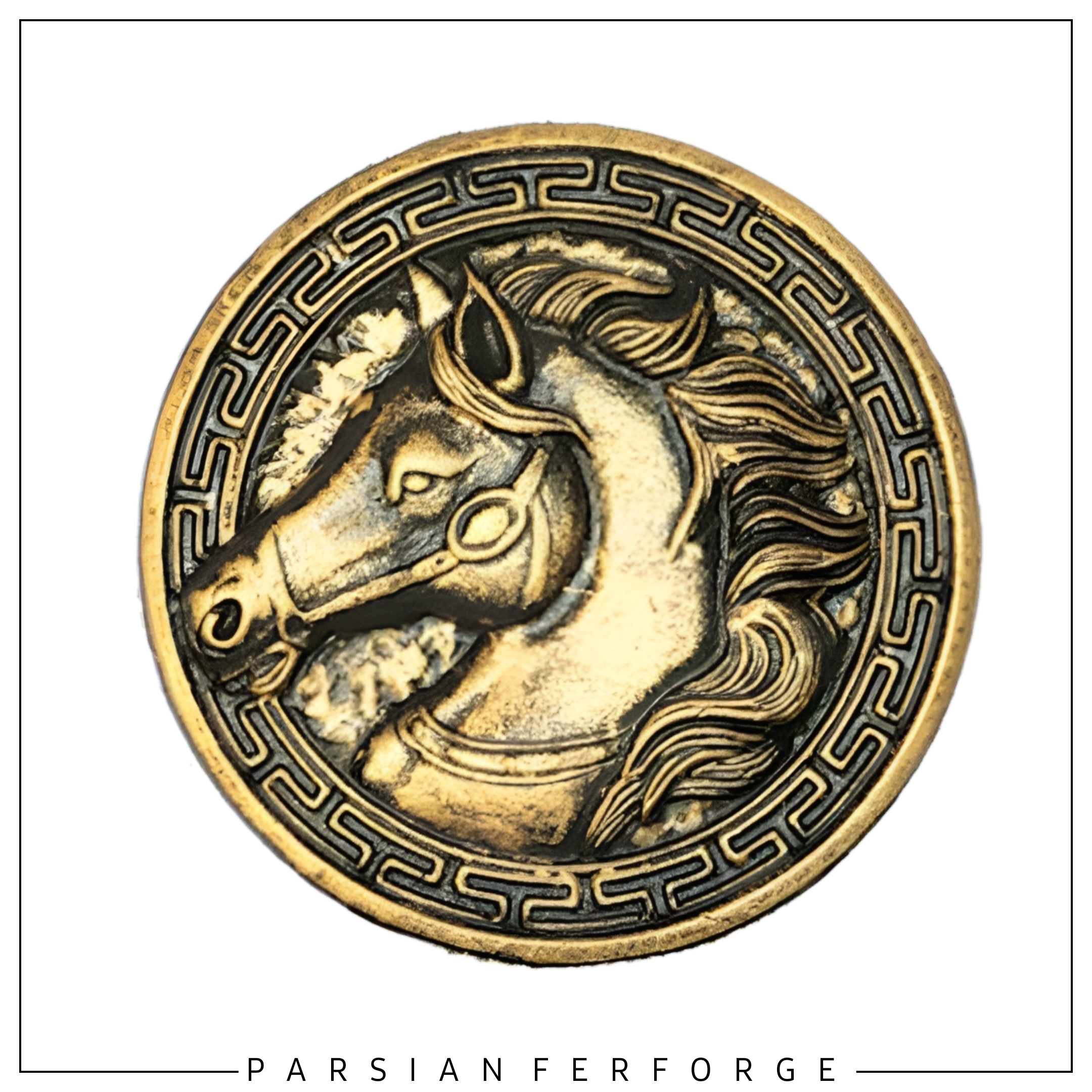 دایره چدن اسب بزرگ (راست)