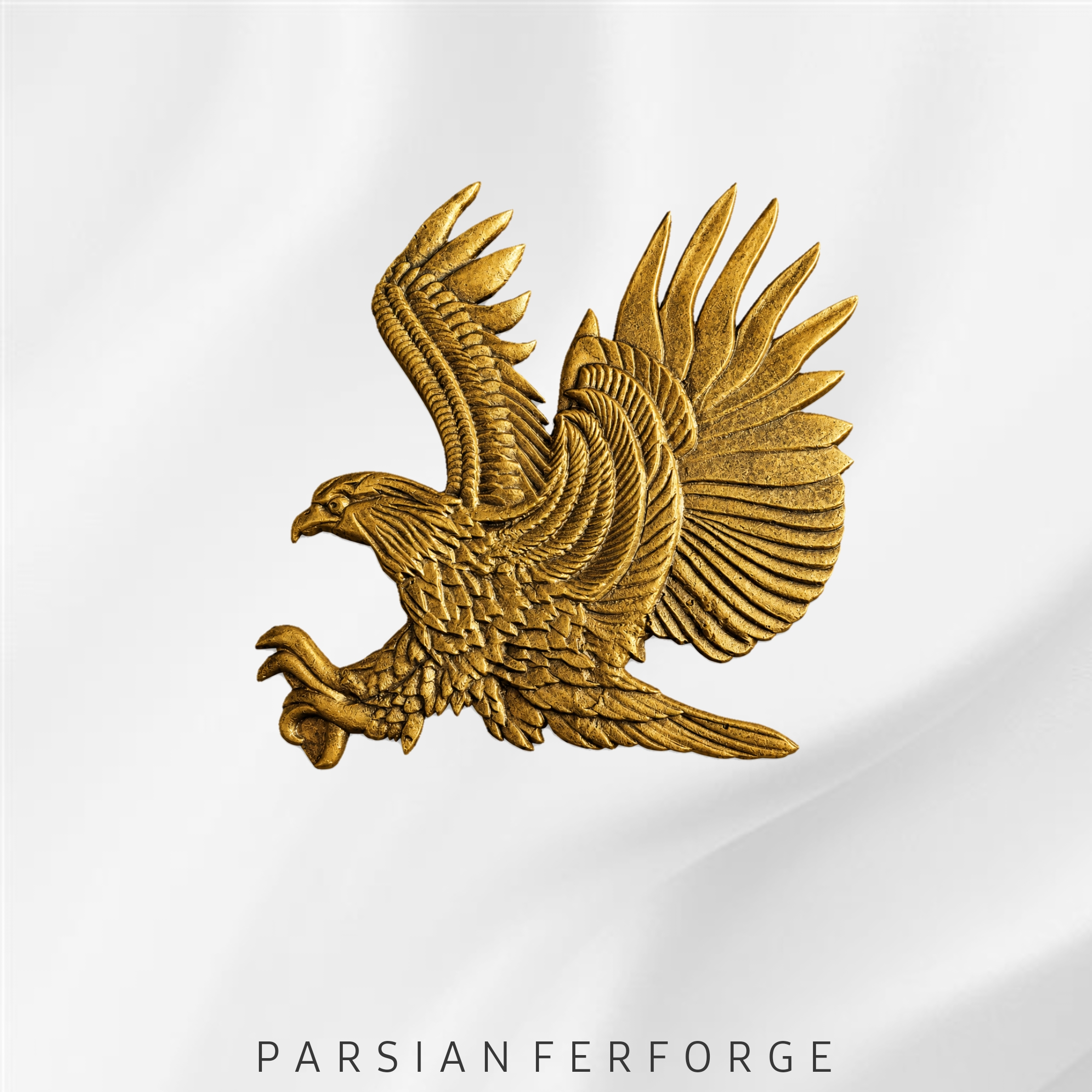 قطعه چدنی عقاب راست