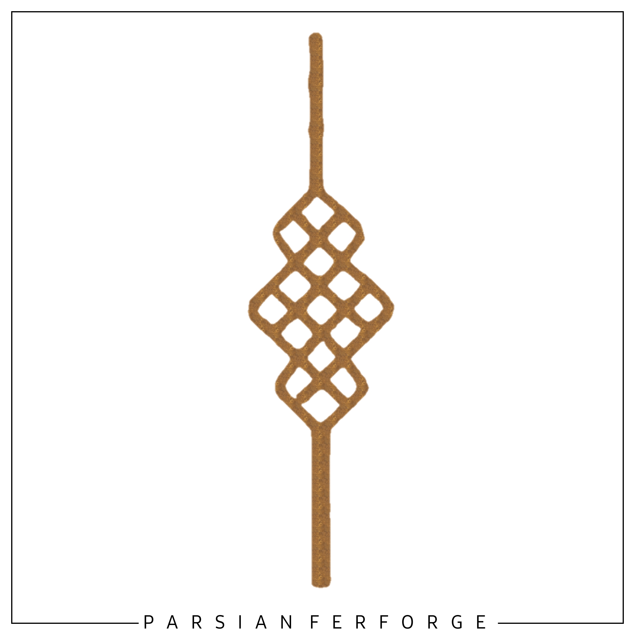 گلنرده آهنی ۷۵×۱۰
