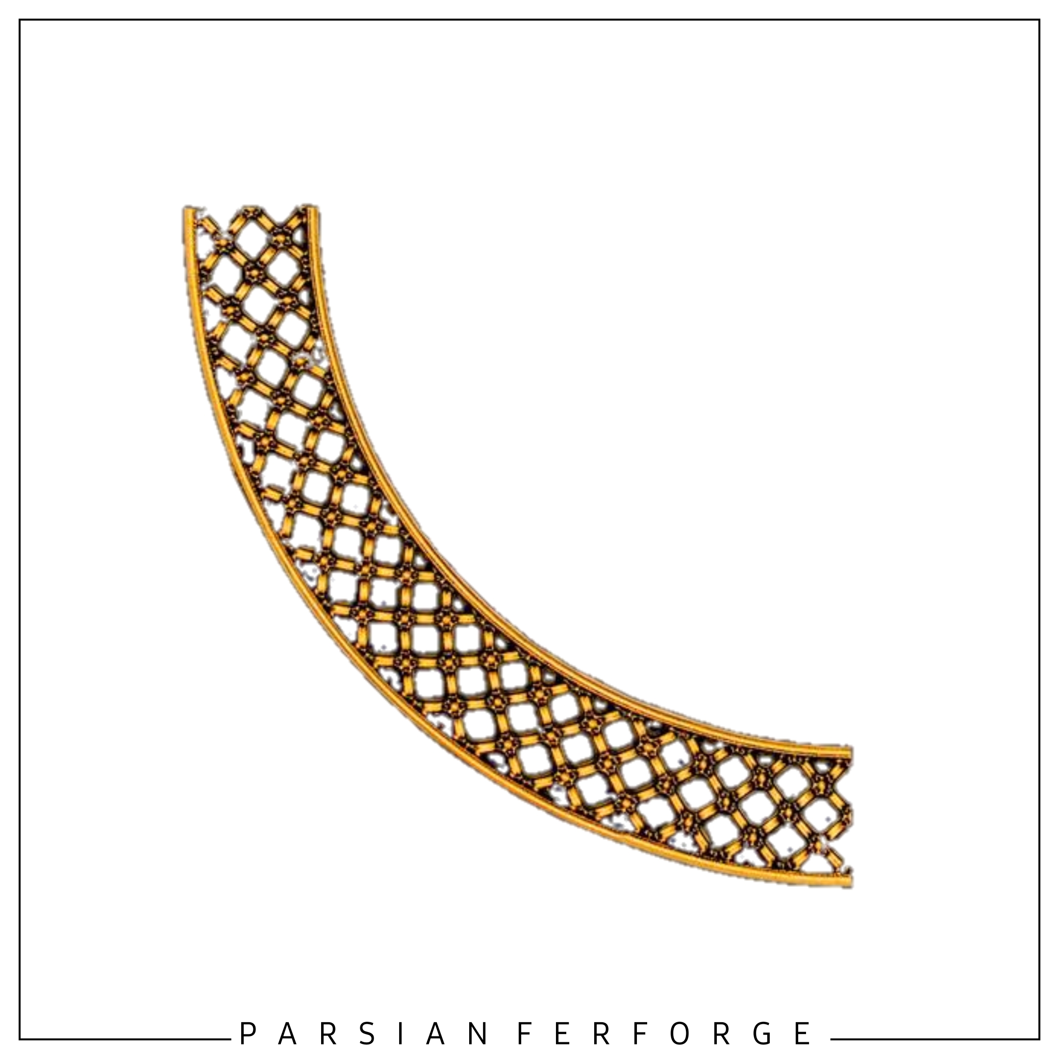 حاشیه مشبک هلال