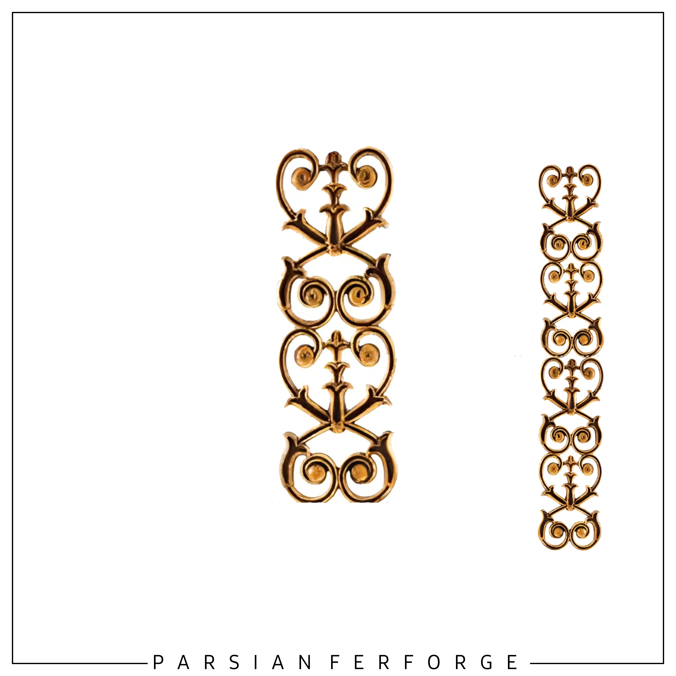 قطعه چدنی شمعدانی ۴۴×۱۵